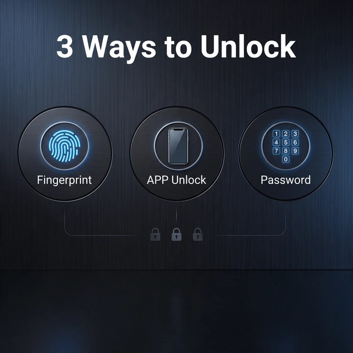 3-IN-1 SMART PADLOCK