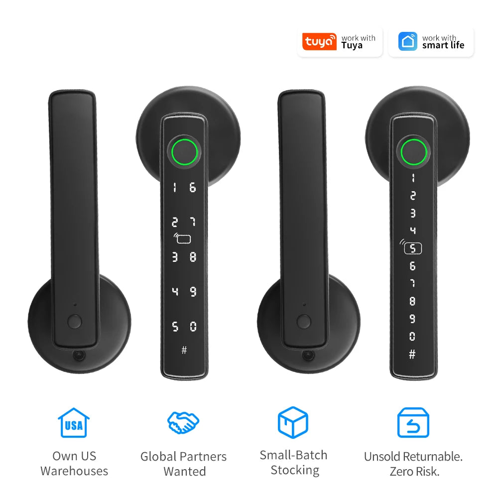 4-in-1 SMART DOOR HANDLE LOCK