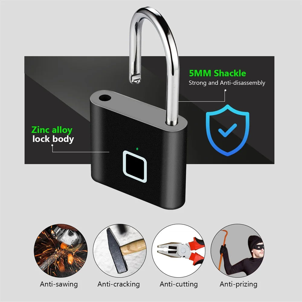 FINGERPRINT SMART PADLOCK