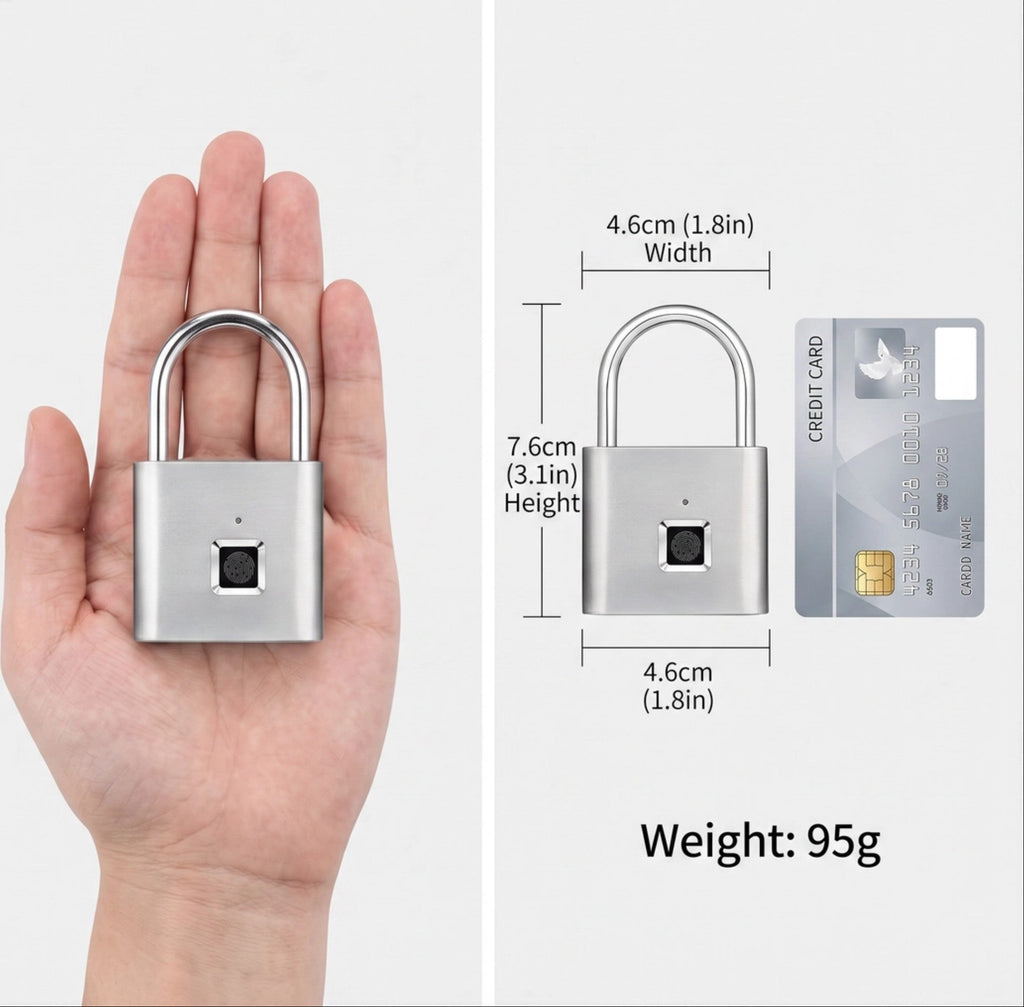 FINGERPRINT SMART PADLOCK